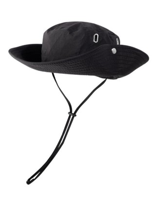 Outdoor Sun-Protective Plus-Size Bucket Hat