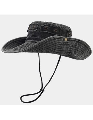 Retro Western Cowboy Sun-Protective Hat