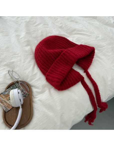 Stylish Braided Warm Ear-Protective Knitted Hat
