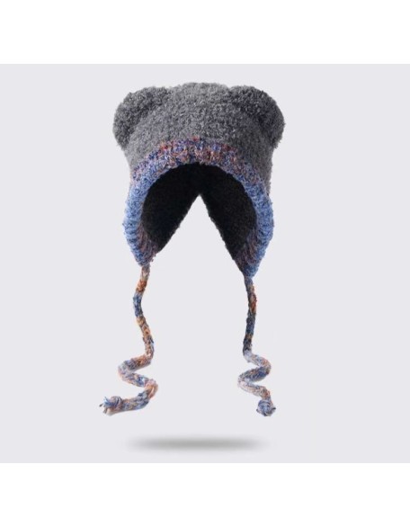 Winter Warm Windproof Knitted Ear-Protecting Hat